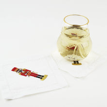 Load image into Gallery viewer, Nutcracker Embroidered Cocktail Napkin Boxed Set