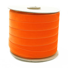 Load image into Gallery viewer, Such Good Supply - Bright Orange Swiss Velvet Ribbon: 11Yard Retail Roll / 22mm
