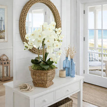 Load image into Gallery viewer, The Enchanted Home - Hexagon Wicker Planter (3 Sizes): Medium