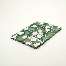 Load image into Gallery viewer, Green Hand Marbled Gift Wrapping Paper Booklet
