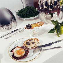 Load image into Gallery viewer, MOOD Silver-Plated 24-Piece Flatware Set