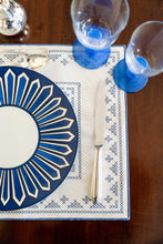 Load image into Gallery viewer, Pedralbles Navy Placemat