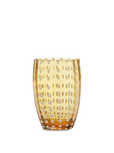 Load image into Gallery viewer, Amber Perle Glass Tumbler - Set of 4 By Zafferano America