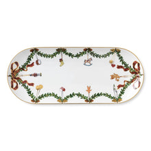Load image into Gallery viewer, Star Fluted Christmas Oval Dish by Royal Copenhagen