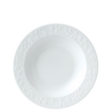 Load image into Gallery viewer, Wild Strawberry White Rim Soup Bowl by Wedgwood