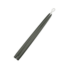 Load image into Gallery viewer, Pewter Dripless Taper Candles - Set of 12