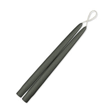 Load image into Gallery viewer, Pewter Dripless Taper Candles - Set of 12