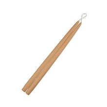 Load image into Gallery viewer, Cafe Au Lait Dripless Taper Candles - Set of 12
