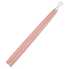 Load image into Gallery viewer, Petal Pink Dripless Taper Candles - Set of 12