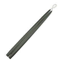 Load image into Gallery viewer, Pewter Dripless Taper Candles - Set of 12