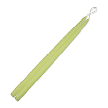 Load image into Gallery viewer, Pistachio Dripless Taper Candles - Set of 12
