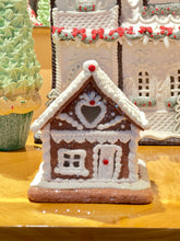 Load image into Gallery viewer, White Icing Lighted Gingerbread House