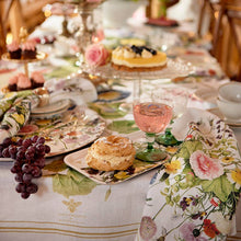 Load image into Gallery viewer, Koustrup & Co. Flower Garden European Linen Tablecloth - Rectangular