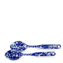 Load image into Gallery viewer, Splatterware Enamel Spoon Set by Golden Rabbit