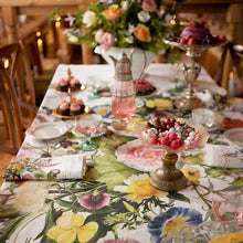 Load image into Gallery viewer, Koustrup & Co. Flower Garden European Linen Tablecloth - Rectangular