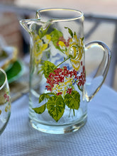 Load image into Gallery viewer, Vintage D. Porthault Glass Pitcher
