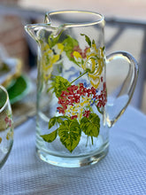 Load image into Gallery viewer, Vintage D. Porthault Glass Pitcher