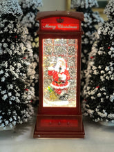Load image into Gallery viewer, Santa Phonebooth Globe