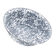 Load image into Gallery viewer, Splatterware Enamel Serving Bowl by Golden Rabbit