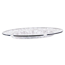 Load image into Gallery viewer, Splatterware Enamel Oval Tray by Golden Rabbit