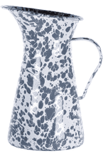 Load image into Gallery viewer, Splatterware Medium Enamel Pitcher by Golden Rabbit