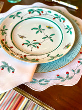 Load image into Gallery viewer, KSW x Elizabeth Lake Famille Verte Placemat and Napkin Set