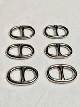 Load image into Gallery viewer, Curated Vintage Hermès Silver Napkin Rings - Set of 6
