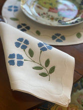 Load image into Gallery viewer, Matisse Floral Linen Napkins by Elizabeth Lake - Set of 2