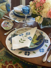 Load image into Gallery viewer, Matisse Floral Linen Napkins by Elizabeth Lake - Set of 2