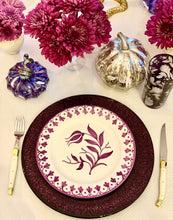Load image into Gallery viewer, Verdure Etched Floral Highball Glass by Artel