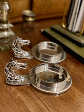 Load image into Gallery viewer, Pair of Vintage Hermès Horse Head Coaster