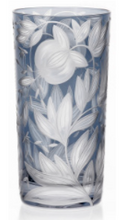 Load image into Gallery viewer, Verdure Etched Floral Highball Glass by Artel