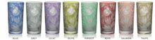 Load image into Gallery viewer, Verdure Etched Floral Highball Glass by Artel
