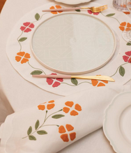 Load image into Gallery viewer, Matisse Floral Linen Placemats by Elizabeth Lake - Set of 2