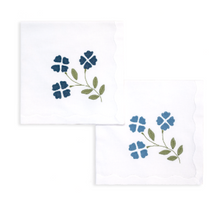 Load image into Gallery viewer, Matisse Floral Linen Napkins by Elizabeth Lake - Set of 2