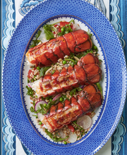 Load image into Gallery viewer, Mottahedeh China Blue Lace Oval Platter