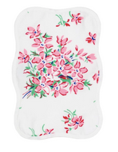 Load image into Gallery viewer, D. Porthault Violettes Pink Cocktail Napkins - Set of 4