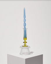 Load image into Gallery viewer, Olive Green Candle Holder By Opaline Atelier
