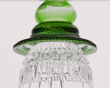 Load image into Gallery viewer, Reversible Green Candle Holder By Opaline Atelier