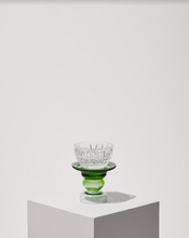 Load image into Gallery viewer, Reversible Green Candle Holder By Opaline Atelier