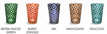 Load image into Gallery viewer, Hand-Engraved Stemless Oak Leaves Goblets by Artel
