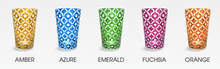 Load image into Gallery viewer, Hand-Engraved Stemless Oak Leaves Goblets by Artel