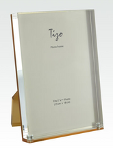 Load image into Gallery viewer, Acrylic Frame with Gold by TIZO