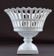 Load image into Gallery viewer, Restauration Basket with Pedestal by Bourg Joly Malicorne