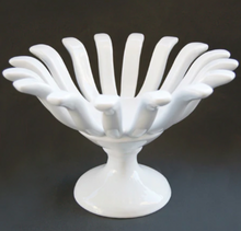 Load image into Gallery viewer, Shamaya Moreau Colombin Basket with Pedestal Base by Bourg Joly Malicorne