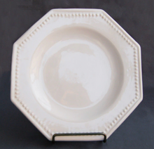 Load image into Gallery viewer, Octagonal Pearl Plate by Bourg Joly Malicorne