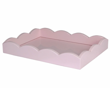 Load image into Gallery viewer, Small Pink Scallop Lacquer Tray by Addison Ross
