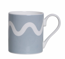 Load image into Gallery viewer, Denim Squiggle Fine China Mug by Addison Ross