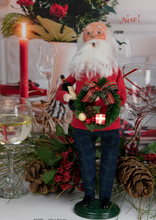 Load image into Gallery viewer, Byers' Choice Wine Santa