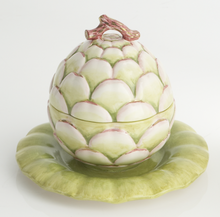 Load image into Gallery viewer, Artichoke Tureen with Underplatter